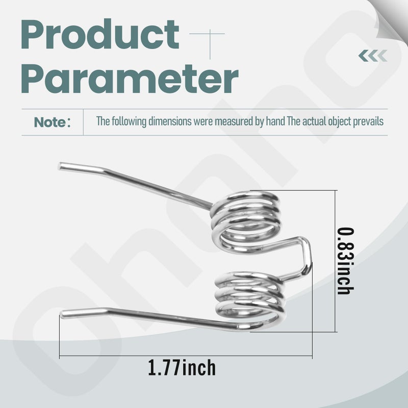 Ohoho 29272 Durable Steel Dethatcher Tines Compatible with GreenWorks 29272 27022-18 Pack - Image 2